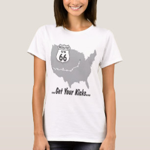 Camiseta Obtenha seus pontapés em t-shirt e em presentes d