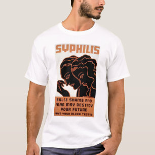Camiseta Obtenha sua análise de sangue WPA 1938
