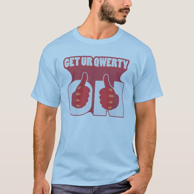 CAMISETA OBTENHA UR QWERTY SOBRE (Frente)