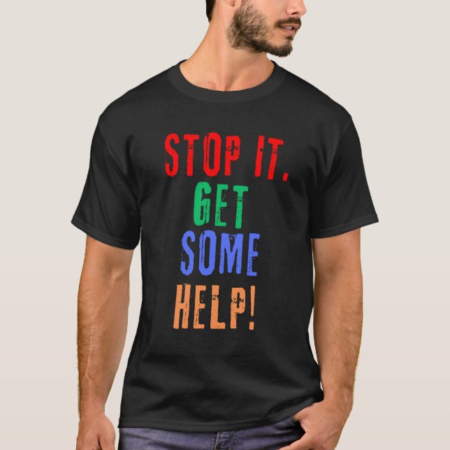 Camiseta Obter Ajuda (Frente)