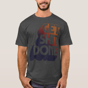 Camiseta Obter arte original de Design de tipografia