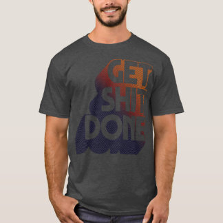 Camiseta Obter arte original de Design de tipografia