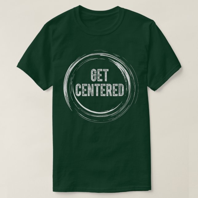 Camiseta Obter Cerâmica Artista Cerâmica De Potência Centra (Frente do Design)