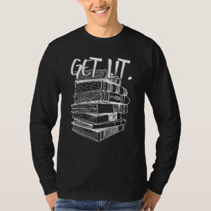 Camiseta Obter Leitura de Livros de Literatura Professor de