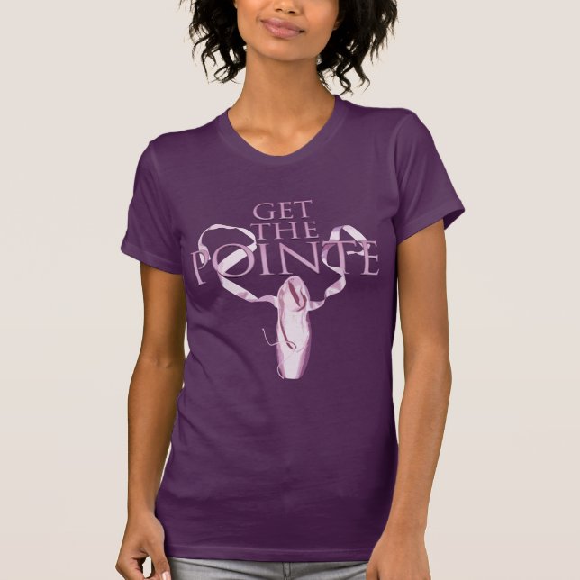 Camiseta Obter O Ponto (Dança) (Frente)