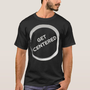 Camiseta Obter Presente De Roda De Potência Centralizada