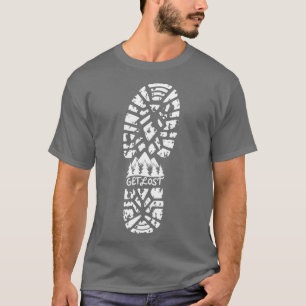 Camiseta Obter Viagem de Wanderlust do acampamento de camin