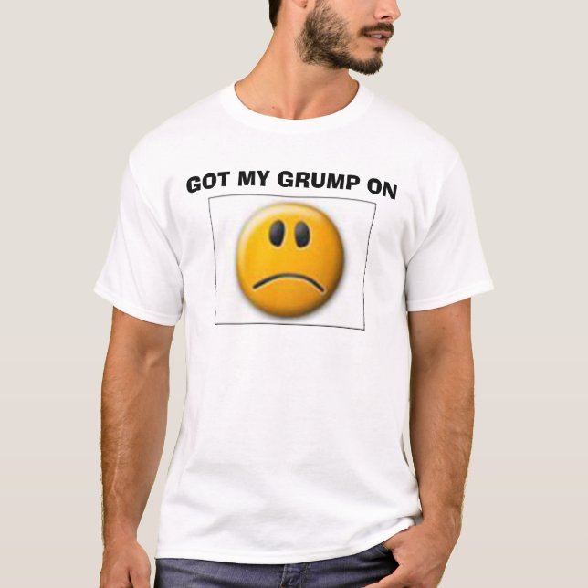 CAMISETA OBTEVE MEU GRUMP SOBRE (Frente)