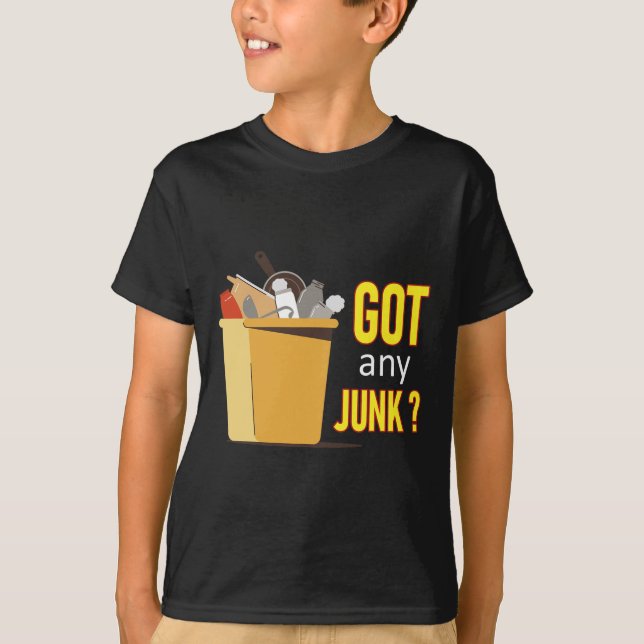 Camiseta Obteve qualquer Reciclagem de Trabalhador de Recic (Frente)