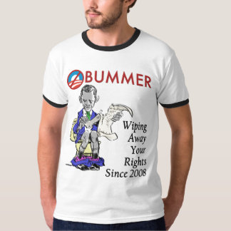 Camiseta OBummer - limpando afastado seus direitos desde