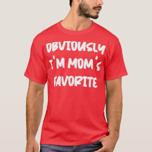 Camiseta Obviamente, Eu Mães Favorito 6