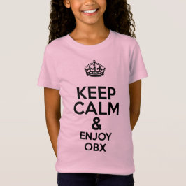 Camiseta OBX Manter Calmo