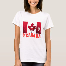 Camiseta O'Canada I Love You