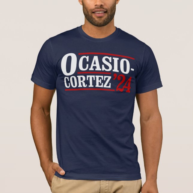 CAMISETA OCASIO CORTEZ '24 (Frente)