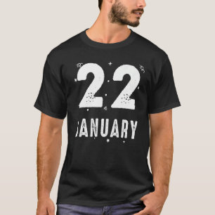 Camiseta Ocasiões Especiais do Partido do Aniversário de 22