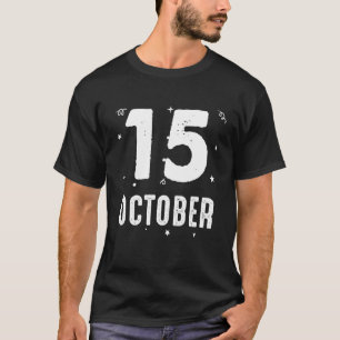 Camiseta Ocasiões Especiais do Partido dos Aniversário do 1