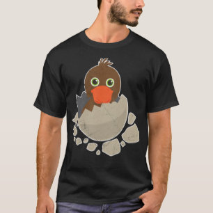 Camiseta Ocasionando o bebê Pato Gravidez Engraçado Dente i