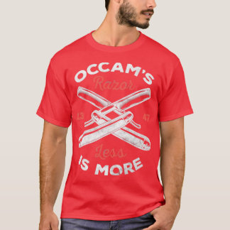 Camiseta Occams Razor Filosófica Princípio 2