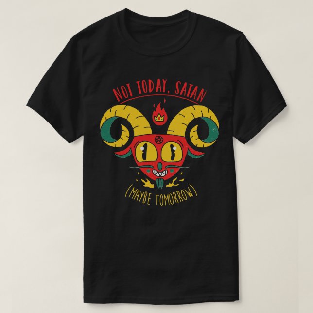 Camiseta Occult Naughn Devil (Frente do Design)