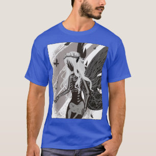 Camiseta Occulto Fada Gótica Grunge Escuro Fairycore Cottag