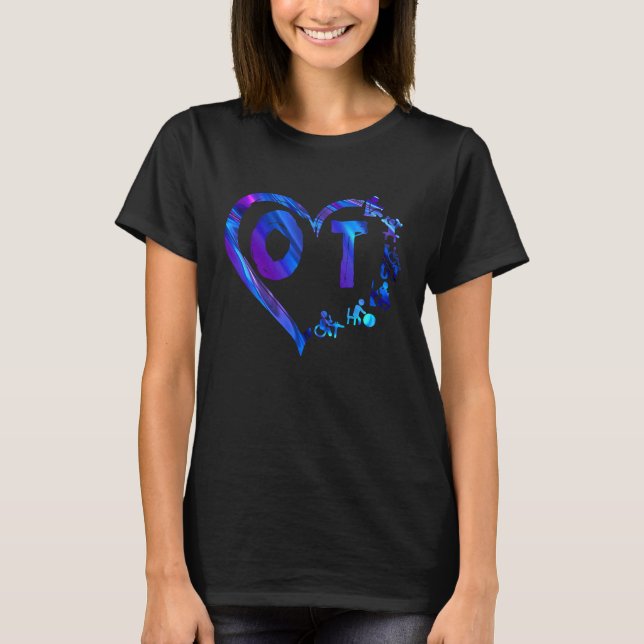 Camiseta Occupational Therapist Funny Pediatric OT Month  1 (Frente)