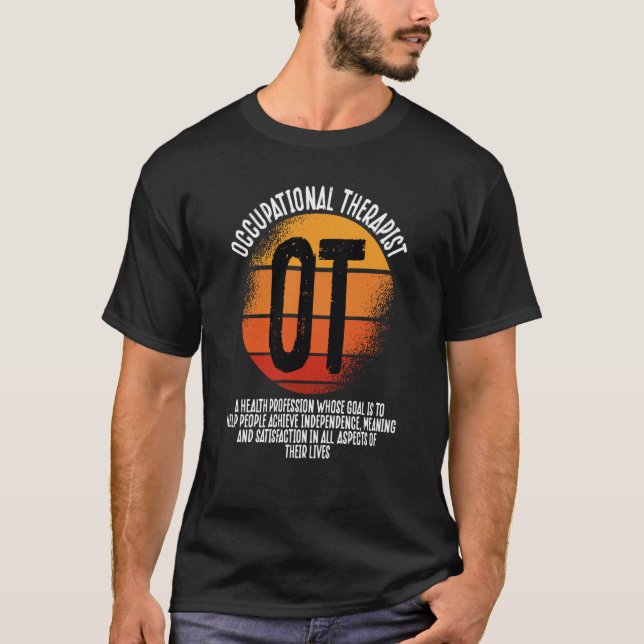 Camiseta Occupational Therapist OT Squad Healthcare Profess (Frente)