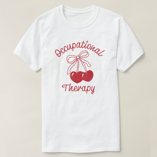 Camiseta Occupational Therapy COTA Therapist (Frente do Design)
