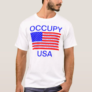 CAMISETA OCCUPY EUA