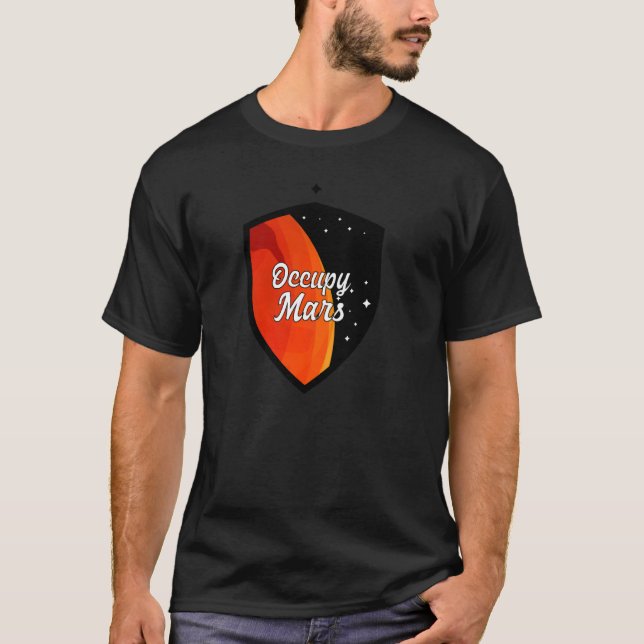 Camiseta Occupy Mars (Frente)