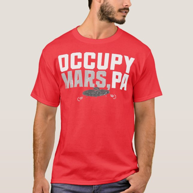 Camiseta Occupy Mars, PA (Frente)
