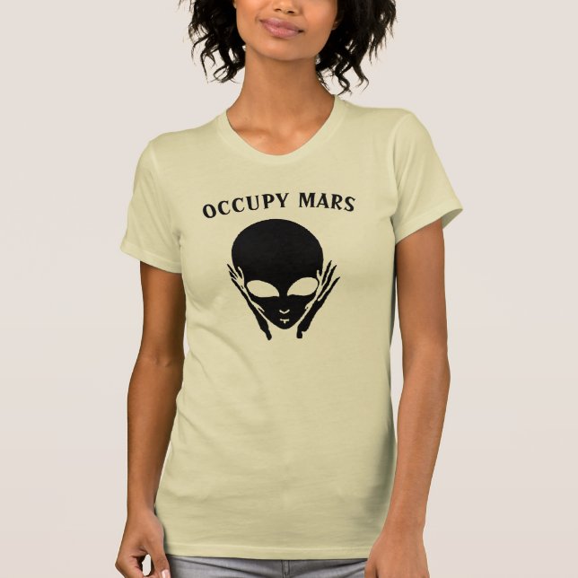 Camiseta Occupy Mars T-Shirt (Frente)