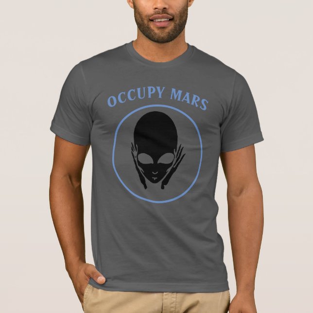 Camiseta Occupy Mars T-Shirt (Frente)