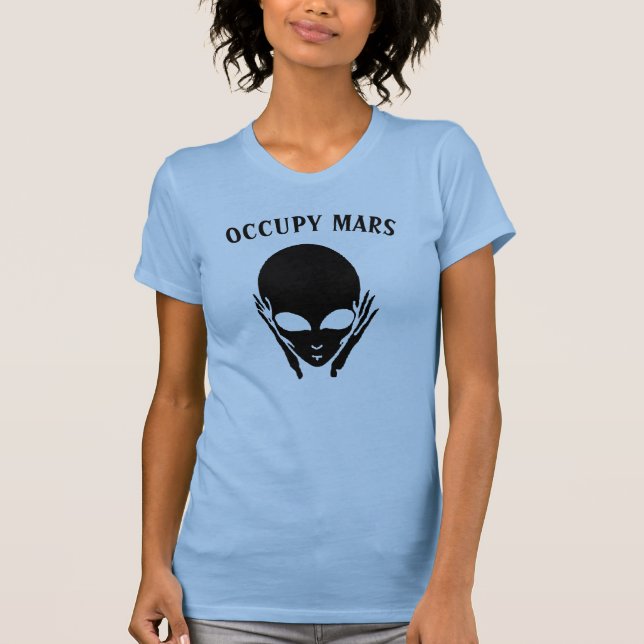 Camiseta Occupy Mars T-Shirt (Frente)