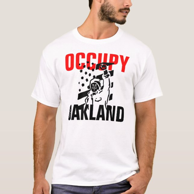 CAMISETA OCCUPY OAKLAND (Frente)