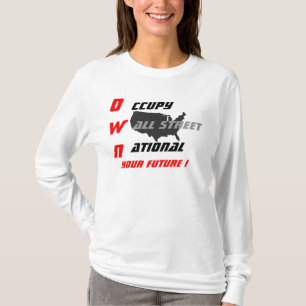 CAMISETA OCCUPY WALL STREET NACIONAL
