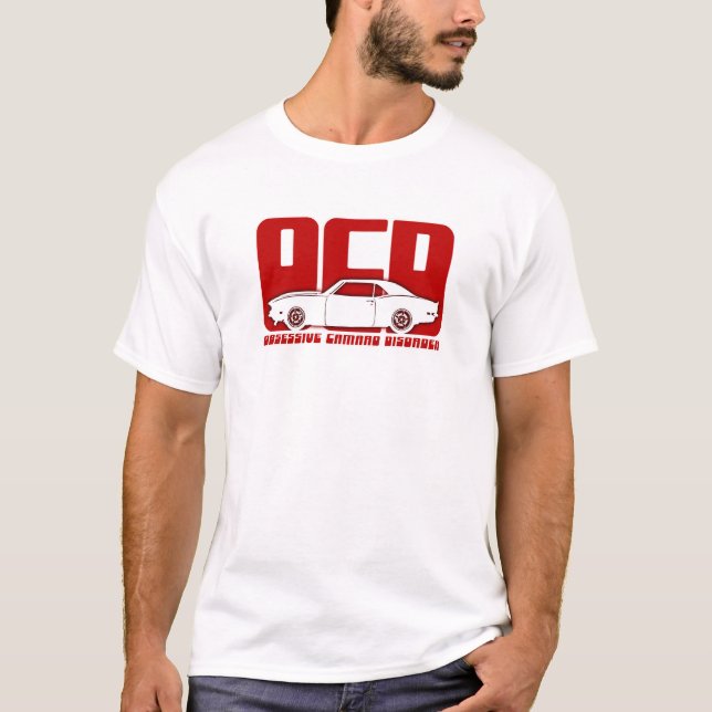 Camiseta OCD - Desordem obsessiva de Camaro (Frente)