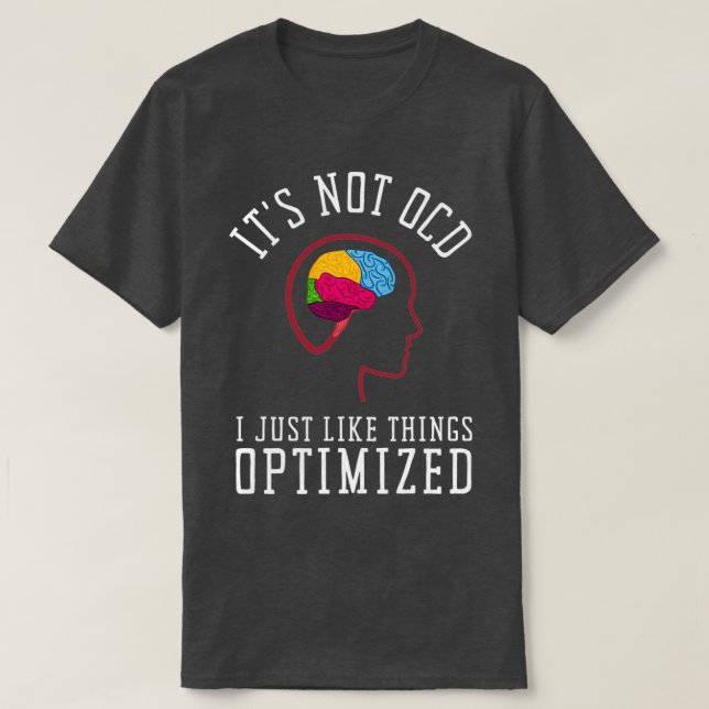 Camiseta OCD Obsessive Compulsive Disorder Awareness 8 (Frente do Design)