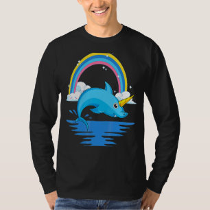 Camiseta Ocean Animal Rainbow Sharchuorn Fantasy Unicorn S