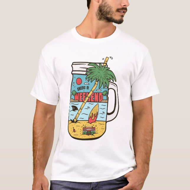 Camiseta Ocean Beach Jar (Frente)
