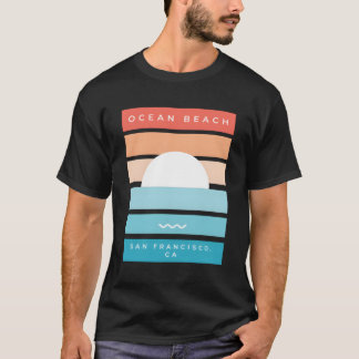 Camiseta Ocean Beach Sunset San Francisco Ca