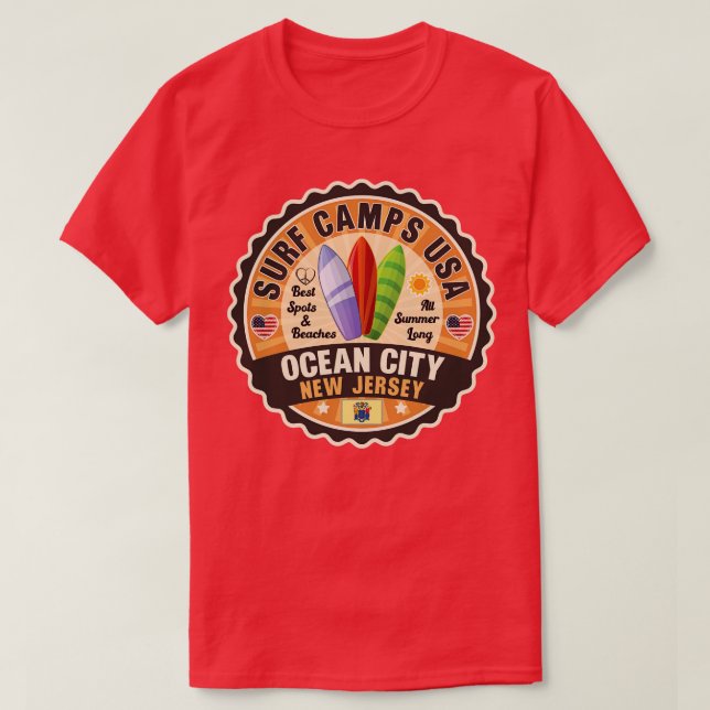 Camiseta Ocean City 1 Jersey (Frente do Design)