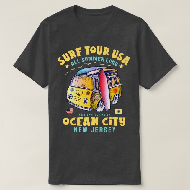 Camiseta Ocean City New Jersey (Frente do Design)