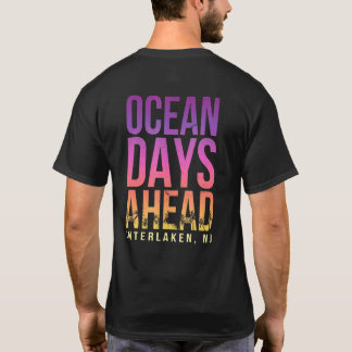 Camiseta Ocean Days Ahead Interlaken Beach New Jersey Beach