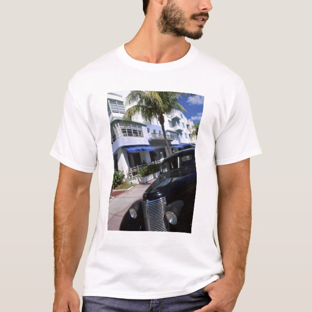 Camiseta Ocean Drive, Miami Beach, Flórida (Frente)