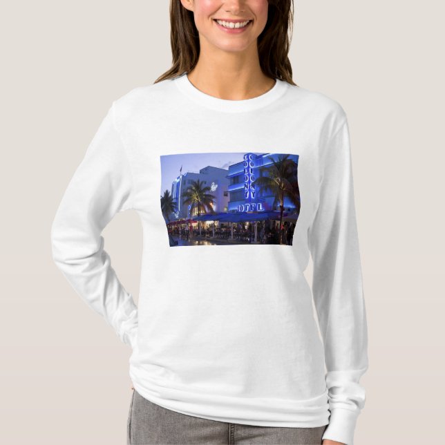 Camiseta Ocean Drive, South Beach, Miami Beach, 2 (Frente)