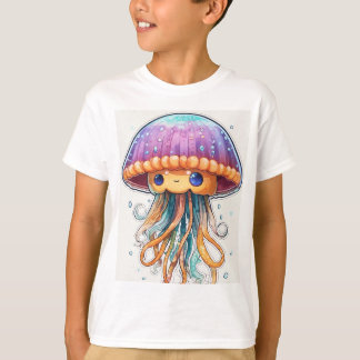 Camiseta "Ocean Glow: Jellyfish T-Shirt Art"