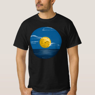 Camiseta Ocean Grooves Vinyl Ocean Art Noite