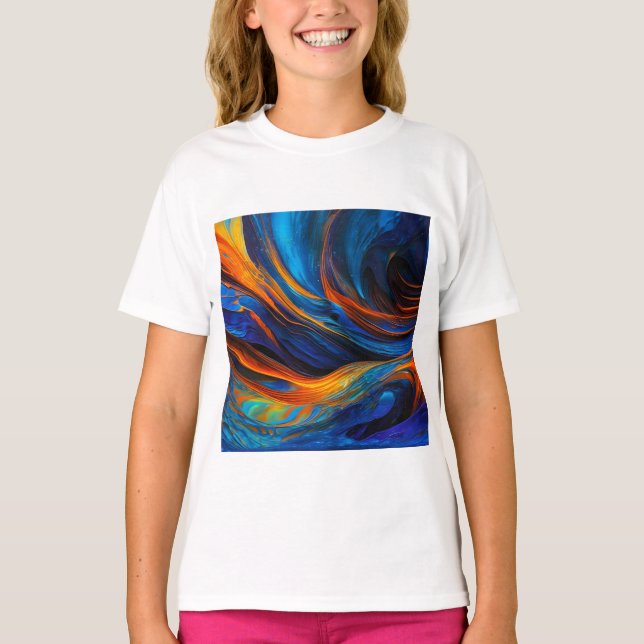 Camiseta Ocean Lava "Astralswirl" (Frente)