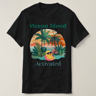 Camiseta Ocean Mood Activated T-Shirt – Summer Beach Vibes 