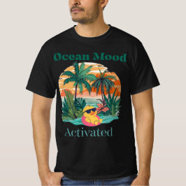 Camiseta Ocean Mood Activated – Vibrações de Verão
